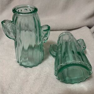 Green Cactus Glasses